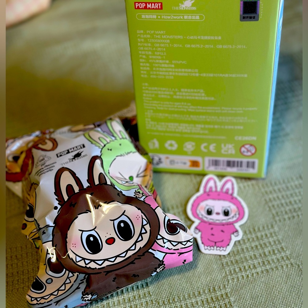 AUTHENTIC PopMart Labubu The Monsters Exciting Macaroon V1 plush